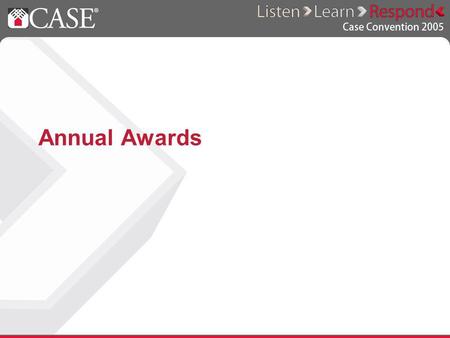 Annual Awards. Case Marketing Awards Highest Lead Volume Award In recognition of the franchise partner with the highest number of overall leads.