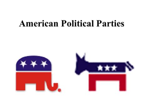 American Political Parties