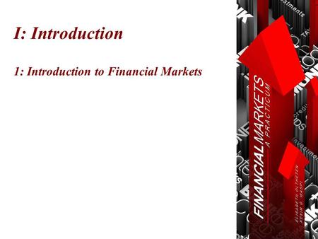 1: Introduction to Financial Markets