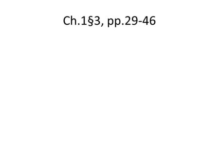 Ch.1§3, pp.29-46. Basis for Enforcing Promises: Which Promises Should the Law Enforce? Why arent ALL promises enforceable?