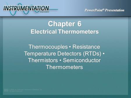 Electrical Thermometers