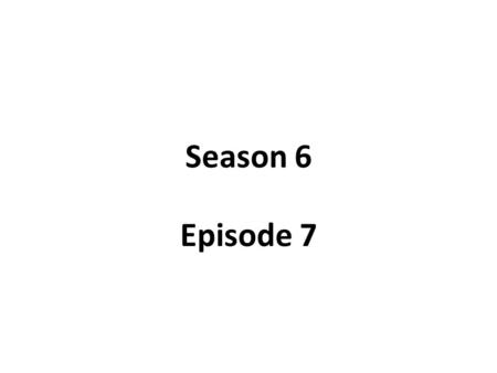 Season 6 Episode 7. 12.Have a huge crush on sb a strong feeling of romantic love for someone, especially one that a young person has for someone older.