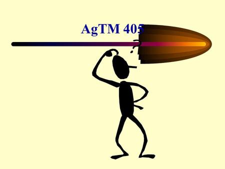 AgTM 405. Correlation of Yield Maps with Infrared Photography AgTM 405 Precision Farming Unit.