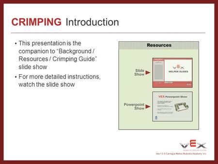 CRIMPING Introduction