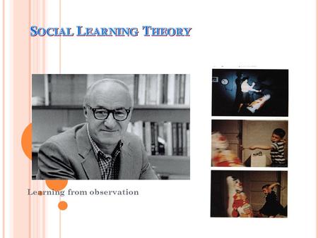 Social Learning Theory