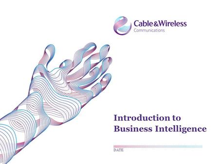 Introduction to Business Intelligence DATE. Insight R2 “Pre-canned” reports, based on Liberate, to our business units Back-end database uses MS SQL 2005.