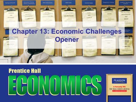 Chapter 13: Economic Challenges Opener