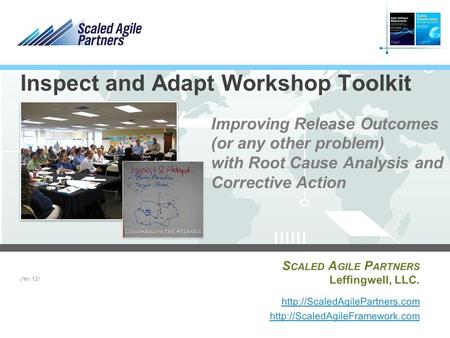 Inspect and Adapt Workshop Toolkit