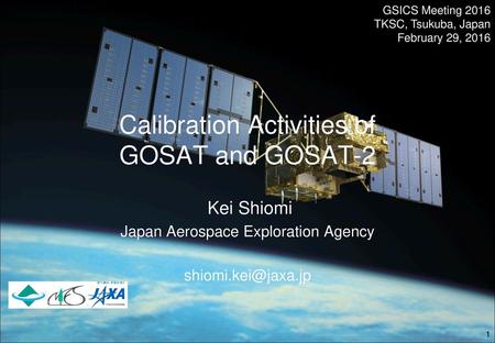 Calibration Activities of GOSAT and GOSAT-2