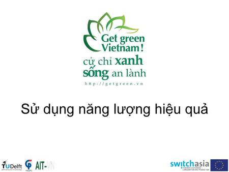 Sử dụng năng lượng hiệu quả