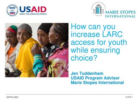 How can you increase LARC access for youth while ensuring choice?