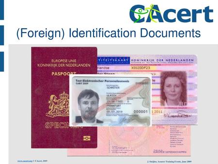 (Foreign) Identification Documents