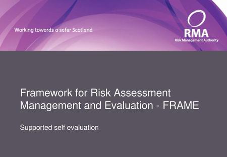 Framework for Risk Assessment Management and Evaluation - FRAME