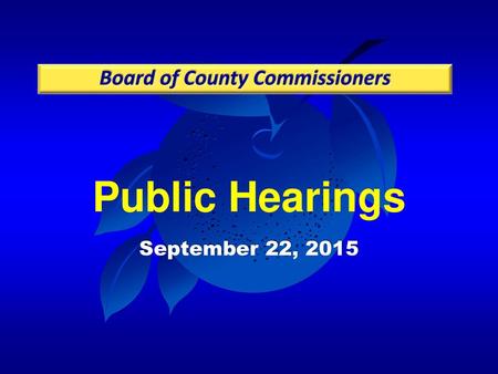 Board of County Commissioners