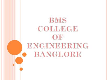 BMS COLLEGE OF ENGINEERING BANGALORE 