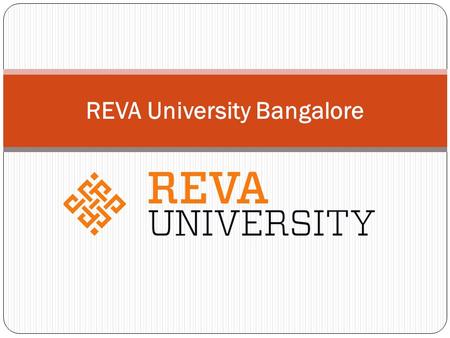 REVA University Bangalore Admissions