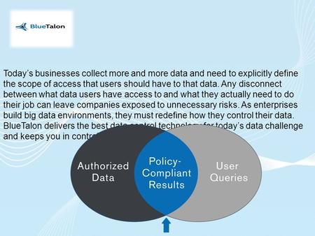 Data-centric security at Blue Talon