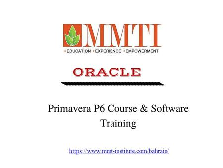 Best PMP Certification Course in Bahrain