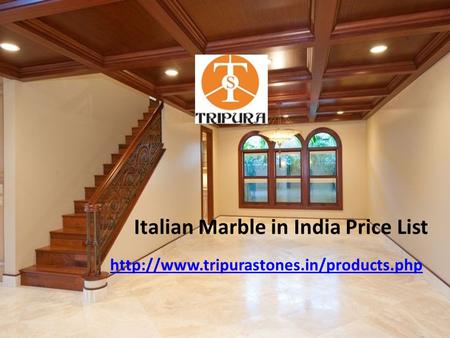 Italian Marble in India Price List