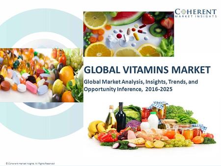 © Coherent market Insights. All Rights Reserved GLOBAL VITAMINS MARKET Global Market Analysis, Insights, Trends, and Opportunity Inference, ©