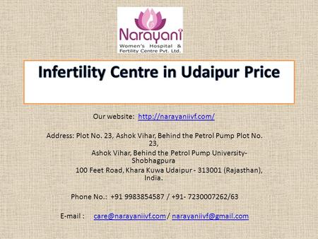 Our website:  Address: Plot No. 23, Ashok Vihar, Behind the Petrol Pump Plot No. 23, Ashok Vihar, Behind.