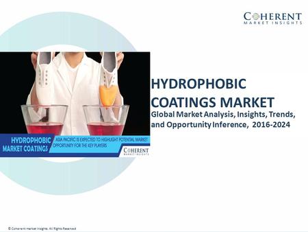 © Coherent market Insights. All Rights Reserved HYDROPHOBIC COATINGS MARKET Global Market Analysis, Insights, Trends, and Opportunity Inference,