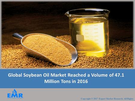 Global Soybean Oil Market Reached a Volume of 47.1 Million Tons in 2016