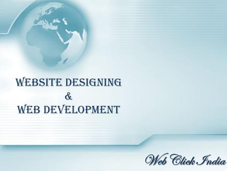 Website Designing & Web Development Web Click India.