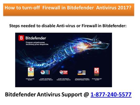 How to turn-off Firewall in Bitdefender Antivirus 2017? Steps needed to disable Anti-virus or Firewall in Bitdefender: Bitdefender Antivirus