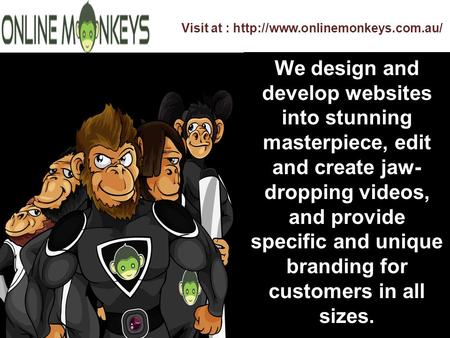 Exceptional Graphic Design Company - Online Monkeys