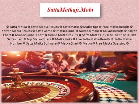 Sattamatkaji - Online Satta Games with 100% Welcome Bonus