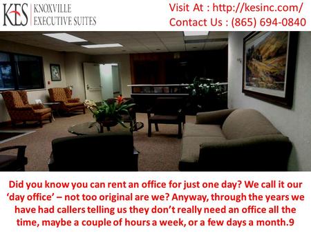 Best Office Space in Knoxville by KesINC