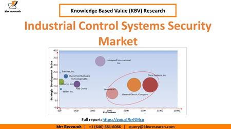 Kbv Research | +1 (646) | Industrial Control Systems Security Market Knowledge Based Value (KBV) Research Full report: https://goo.gl/brNMcphttps://goo.gl/brNMcp.