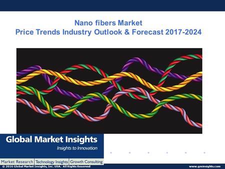 © 2016 Global Market Insights, Inc. USA. All Rights Reserved  Nano fibers Market Price Trends Industry Outlook & Forecast