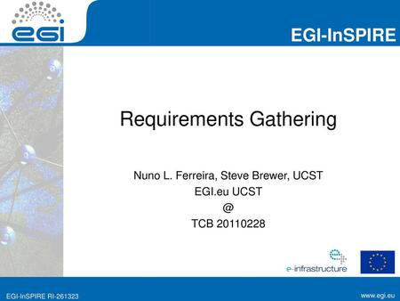 Requirements Gathering