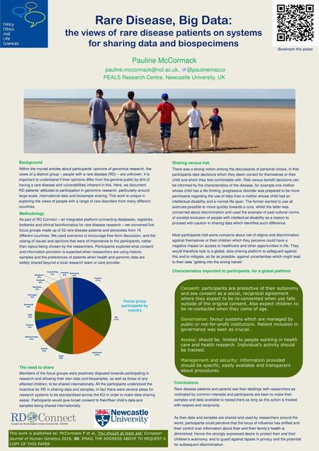 Characteristics important to participants, for a global platform