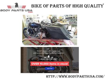 Bike of Parts of High Quality