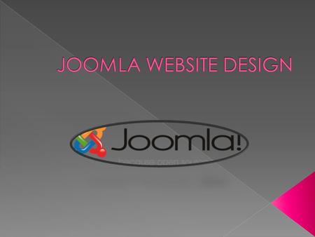  Joomla provides the free and open source content management system for publishing web content.  It is build on model-view- controller web application.