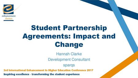 Student Partnership Agreements: Impact and Change