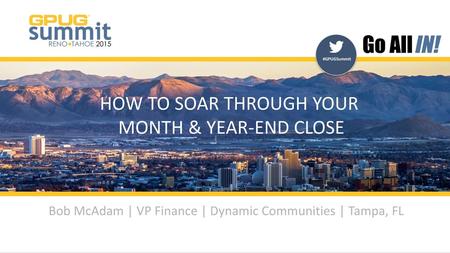 HOW TO SOAR THROUGH YOUR MONTH & YEAR-END CLOSE