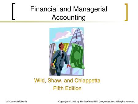 Financial and Managerial Accounting