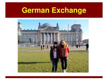 German Exchange.