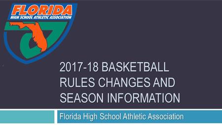 Basketball rules changes and season information