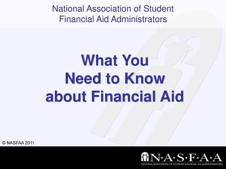 What You Need to Know about Financial Aid