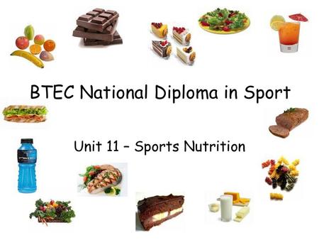 BTEC National Diploma in Sport