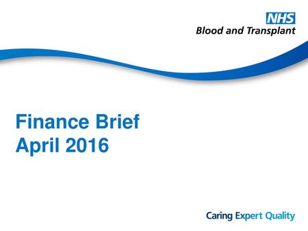 Finance Brief April 2016.