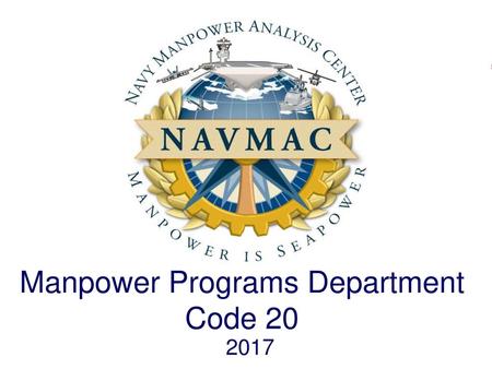 Manpower Programs Department