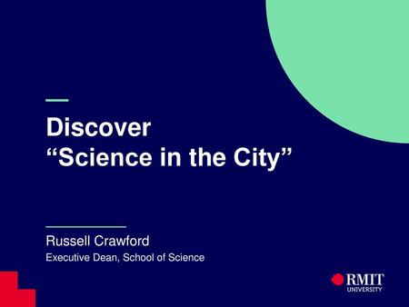 — Discover “Science in the City”