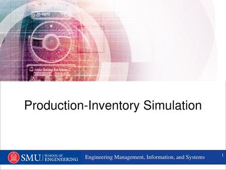 Production-Inventory Simulation